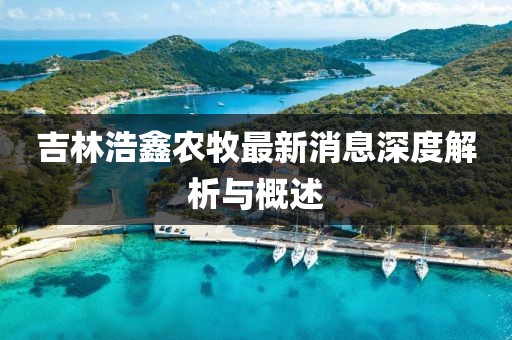 吉林浩鑫農(nóng)牧最新消息深度解析與概述