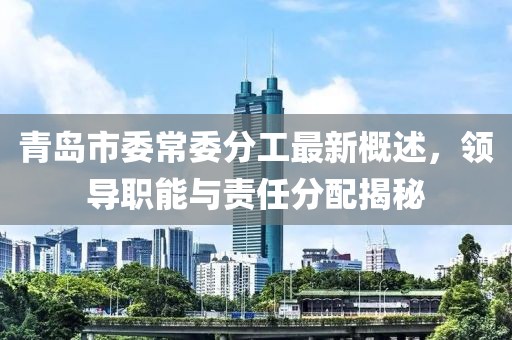 青島市委常委分工最新概述，領導職能與責任分配揭秘