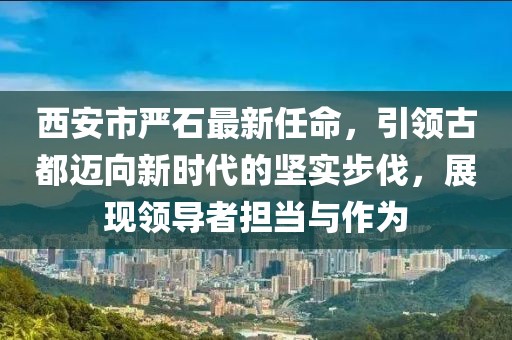 西安市嚴(yán)石最新任命，引領(lǐng)古都邁向新時代的堅實步伐，展現(xiàn)領(lǐng)導(dǎo)者擔(dān)當(dāng)與作為