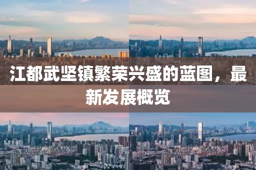 江都武堅鎮(zhèn)繁榮興盛的藍圖，最新發(fā)展概覽