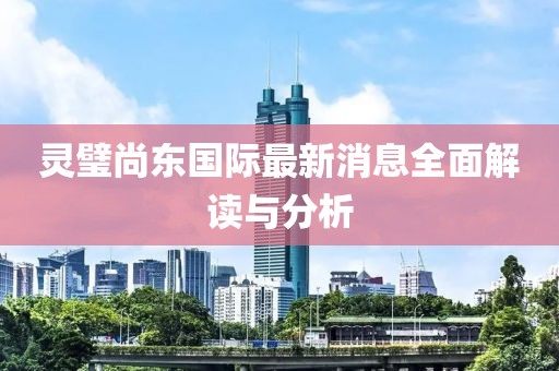 靈璧尚東國際最新消息全面解讀與分析
