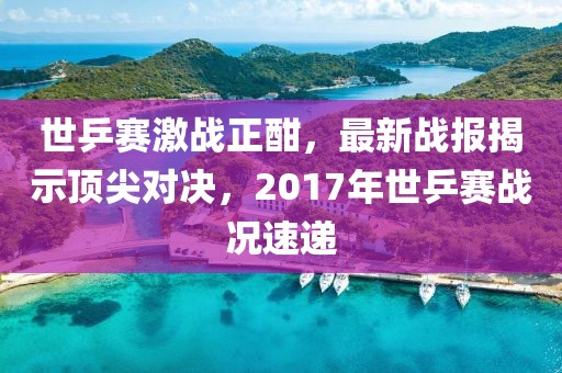 世乒賽激戰(zhàn)正酣，最新戰(zhàn)報(bào)揭示頂尖對(duì)決，2017年世乒賽戰(zhàn)況速遞