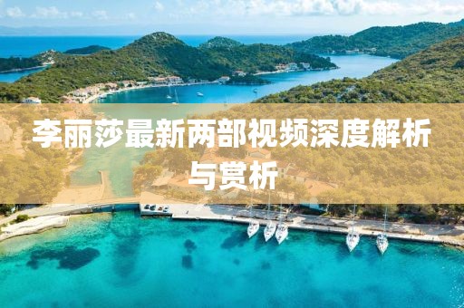 李麗莎最新兩部視頻深度解析與賞析