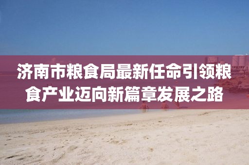 濟(jì)南市糧食局最新任命引領(lǐng)糧食產(chǎn)業(yè)邁向新篇章發(fā)展之路