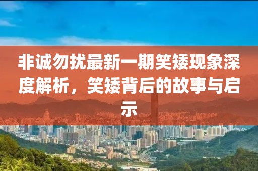 非誠勿擾最新一期笑矮現(xiàn)象深度解析，笑矮背后的故事與啟示
