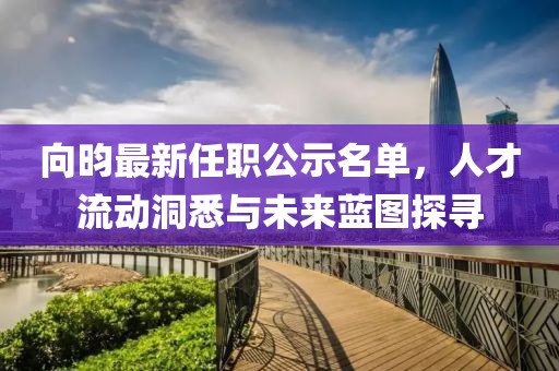 向昀最新任職公示名單，人才流動洞悉與未來藍(lán)圖探尋